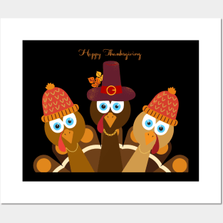 Happy Thanksgiving Posters and Art